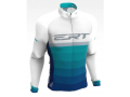 Camisa Manga Longa Ert Nova Tour Adriatico Azul e Branca 